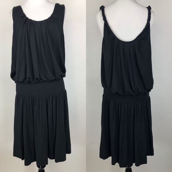 Anthropologie Dresses & Skirts - {Anthro} Deletta Wind Patterns Black Dress